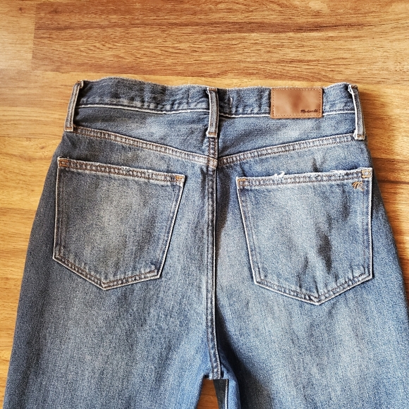 Madewell Size 28 The Momjean - Picture 4 of 9